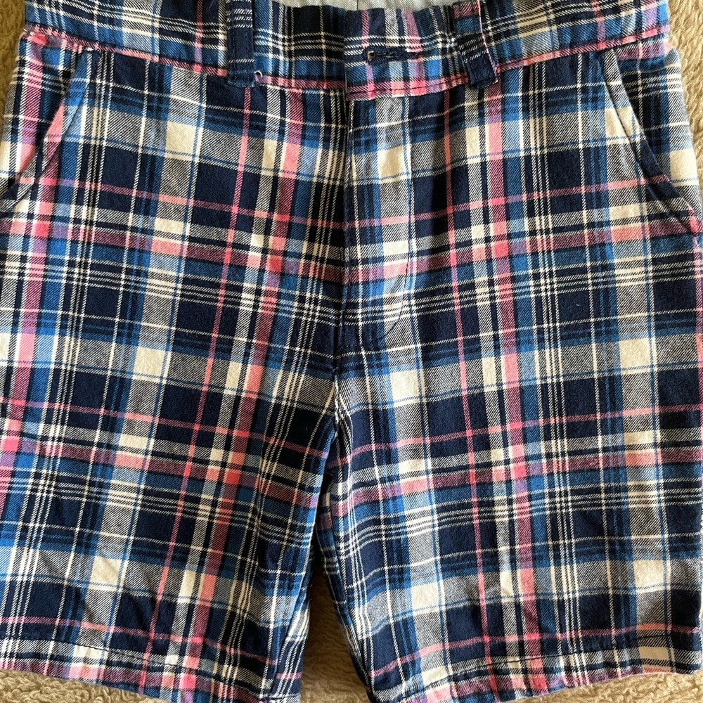 Boys plaid shorts